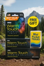 2X Natureplex Warm Touch Warming Jelly 2oz Intimate Personal Lube Made in USA