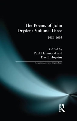 The Poems of John Dryden: Volume Three | 1686-1693 | Paul Hammond (u. a.) | Buch