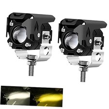 LED Pod Lights, LED off Road Lights 60W LED Motorcycle Light Yellow White