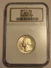 1947 D Washington Silver Quarter- NGC MS64 Older Type Holder