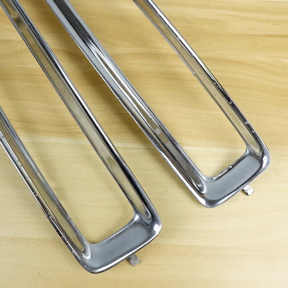 Juego de bisel cromado para conductor pasajero moldura luz trasera Cadillac DeVille 94-99 Foto 4 de 4