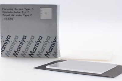 [Unused in Box] Mamiya Focusing Screen Type D for C330S From JAPAN