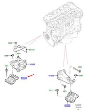 Support moteur Land Rover DEFENDER