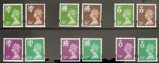 GB 1996 MNH Regional Definitives 20p 26p 37p 63p Wales Scotland Northern Ireland
