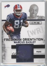 2010 Rookies & Stars Freshman Orientation Jerseys Prime 27/50 Marcus Easley 0a2