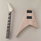 DIY Black Pickguard 6 String Electric Guitar Kit black hardware — photo 1