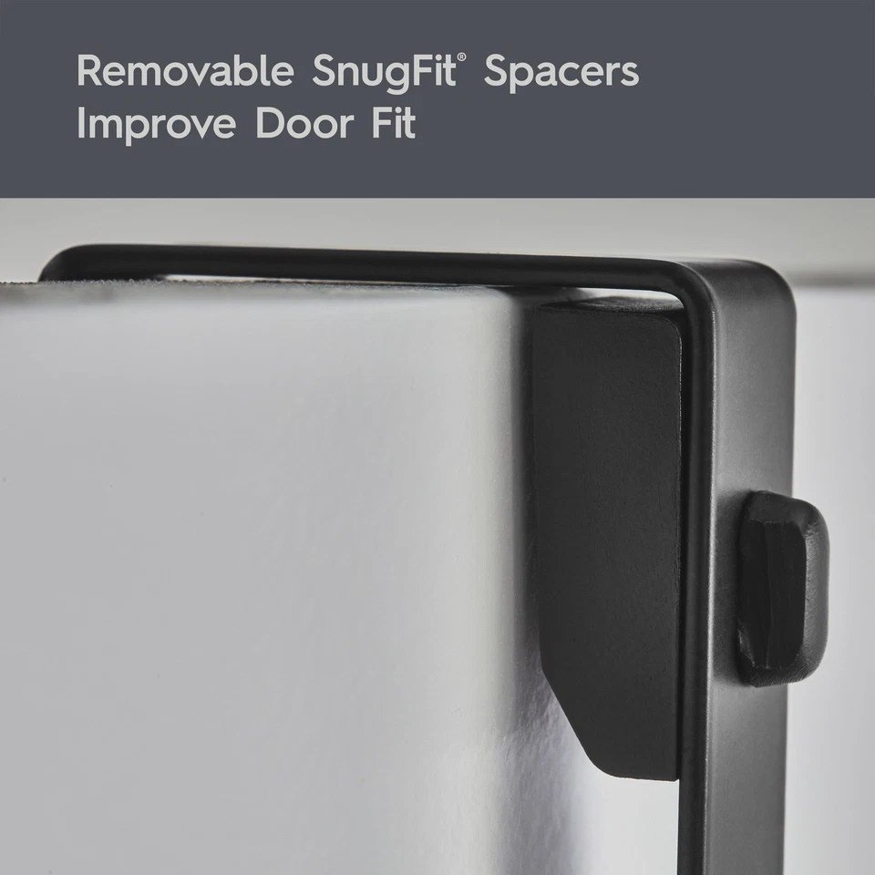 Estante de gancho Better Homes & Gardens ajuste cómodo sobre la puerta con 6 ganchos dobles Foto 4 de 4