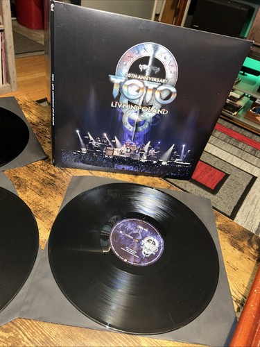 Toto -35th Anniversary Tour-Live in Poland(Triple Vinyl Record, 2021)Gatefold - Picture 2 of 11