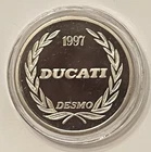 Vintage 1997 Ducatti Superbike Campione Del Mondo 1 T-oz 999 Silver Round
