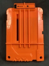 Nerf N-Strike Elite 6 Round Dart Gun Ammo Clip Magazine Orange Clear Side