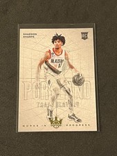 2022-23 Panini Court Kings Basketball Shaedon Sharpe Rookie Works In Progress #2