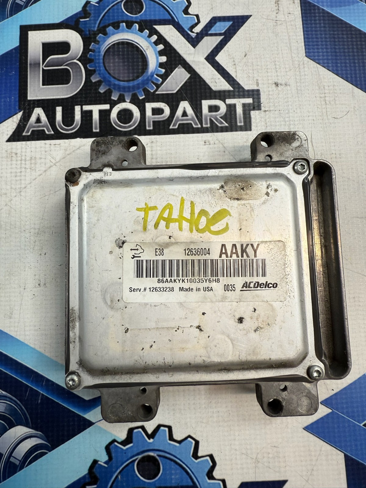 2010 CHEVROLET TAHOE Engine Control Module Unit Ecm 12636004 AAKY