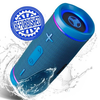 TREBLAB HD77 Blue - Premium Bluetooth Portable Speaker with up to 20H Playtime