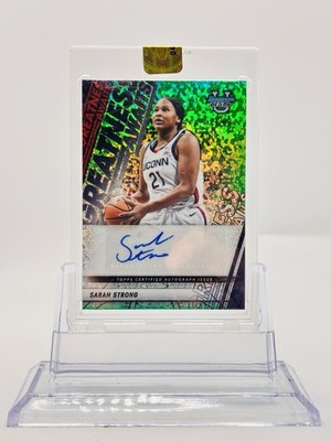 2025-26 Bowman Best U Greatness Awaits  Basketball Sarah Strong Auto /99 UCONN