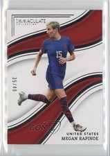 2023-24 Panini Immaculate Silver 35/40 Megan Rapinoe #256 7xr