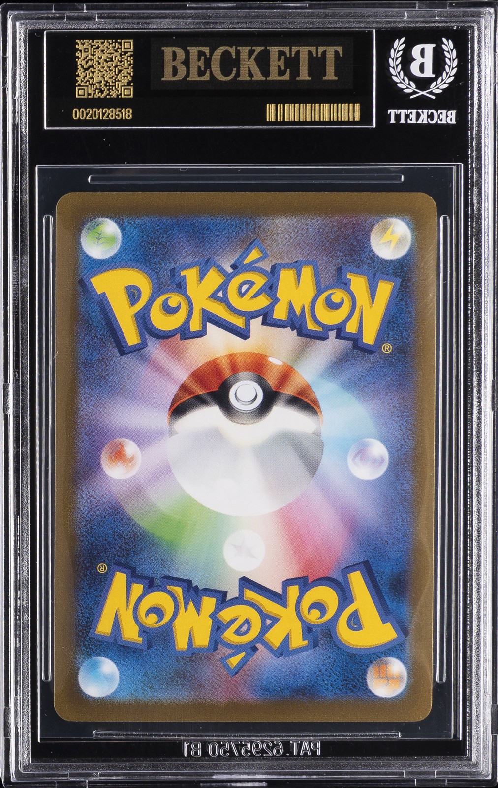 2022-24 POKEMON YU NAGABA X POKEMON SCARLET & VIOLET JAPANESE BGS 10 BLACK LABEL view 2
