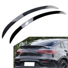 Schwarz Heckflügel Heckspoiler für Mercedes-Benz GLC Coupe C253 GLC260 300 16-22