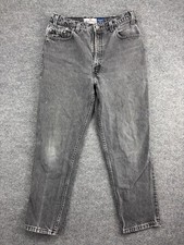 VNTG Levi's 540 Jeans Men's 34x29 Leather Patch Signature Relaxed Fit USA Made