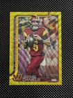 2025 Topps Chrome - Jayden Daniels Yellow Wave Refractor 173/275 #295 Commanders