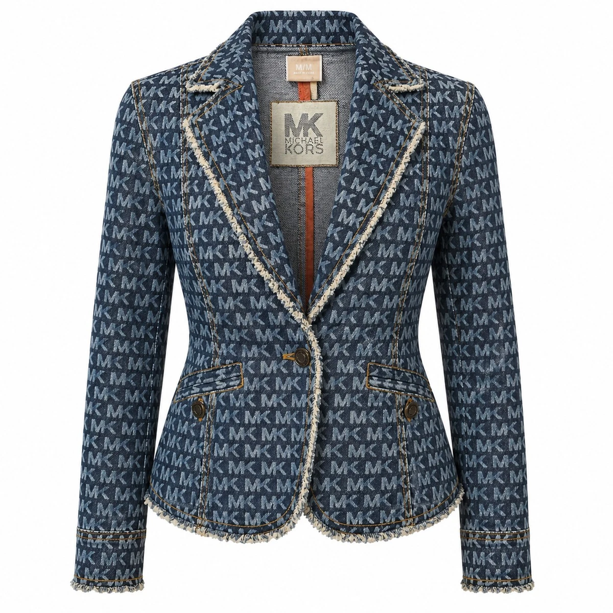 Michael Kors Blue Denim Coats, Jackets & Vests for Women for sale