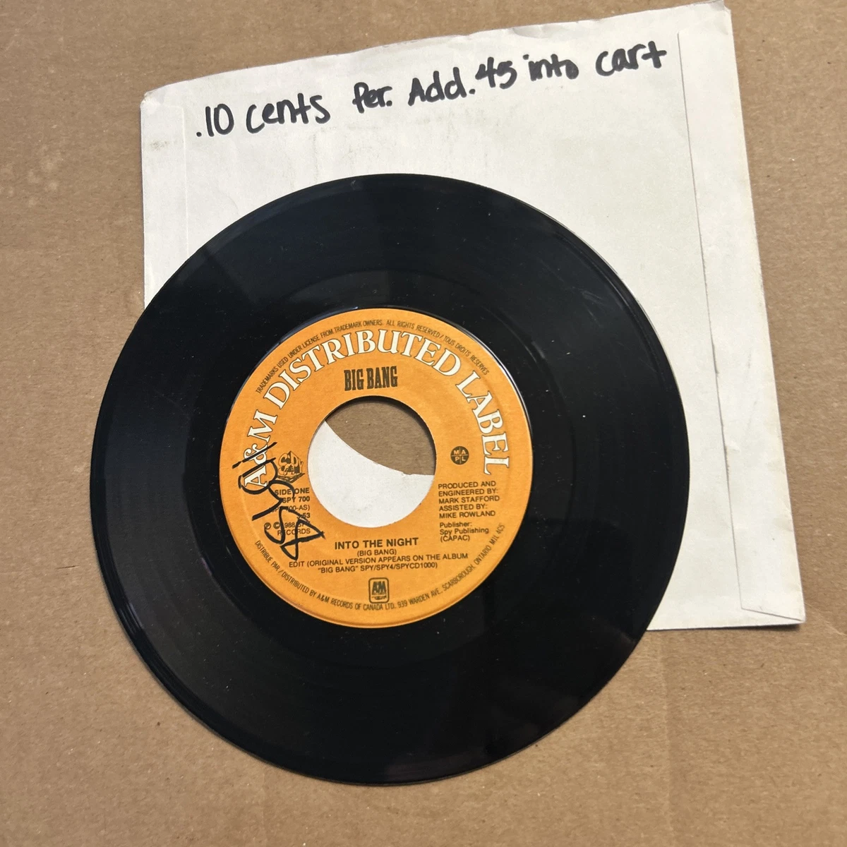 BigBang 45 RPM Speed Vinyl Records for sale | eBay