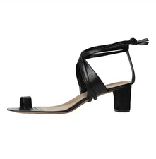 Celine Toe-Ring Sandals Black Shoes 37.5 Phoebe Philo Summer 2017