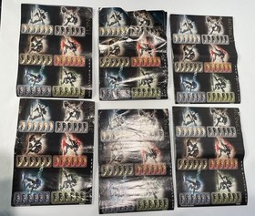 LEGO BIONICLE 2003 Set of 6 Rahkshi w Manuals & Cannisters 8587-8592
