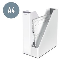 Stehsammler A4 Leitz Duo Colour Weiß/Blau, 53621036, Ordner, Ablage