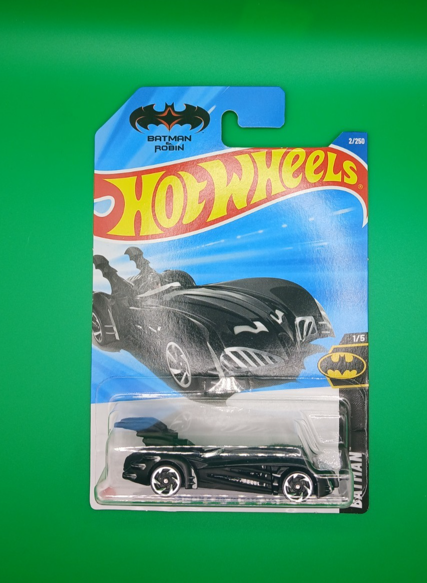 Hot Wheels 2023 Batman & Robin Batmobile 2/250 Batman 1/5 BLACK | eBay