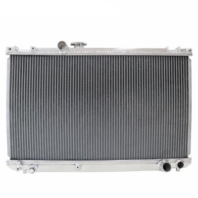Radiator With Cap aluminum for Toyota Chaser Mark II Cresta JZX100 JZX110