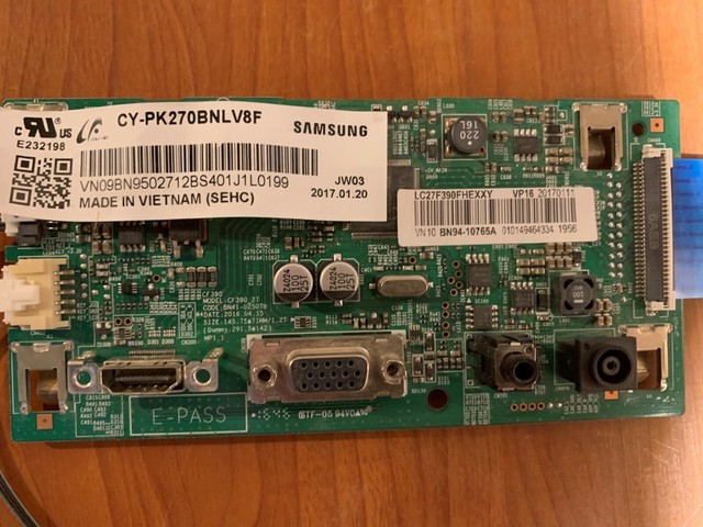 Samsung Bn94-10765a Bn97-10640a Main AV Power Supply C27f390fhn for sale  online | eBay