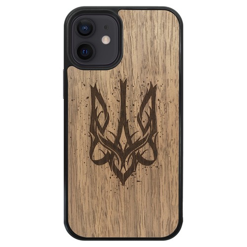 Ukrainian Trident Wooden iPhone MagSafe Case 15 Pro Max, 14 Plus, 13 Mini - Photo 25 sur 37