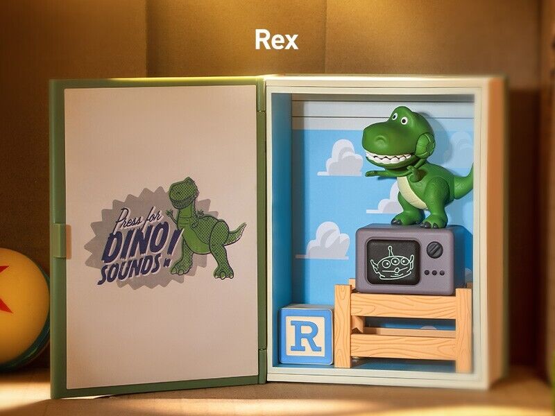 Pop Mart Disney/Pixar Toy Story Andy's Room Scene Set 8 Pop Mart Disney/Pixar Toy Story Andy's Room Scene Set 8