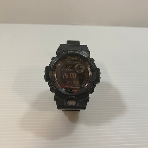 Casio G-SHOCK Watch Step Tracker GBD-800-1B Dual Time Black/Silver - Bild 1 von 8