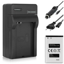 Batteria + Caricabatteria PX1728E-1BRS per Toshiba Camileo B10, P20, P25, P100