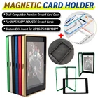 2 in 1 Guard Metal Bumper Protector for PSA Graded Card Slab, Magnetic Holder