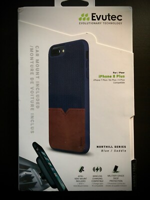 NEW Evutec iPhone 8 Plus / 7 Plus  /6s Plus / 6 Plus Case Northhill UNOPENED  