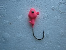 Garrett Outdoors Painted (glow in the dark) Minnow Heads pink  100ct.