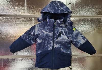 Snozu Todder  Winter Jacket - 3T - Blue - Warm Fleece Lining - Snow - Outdoors