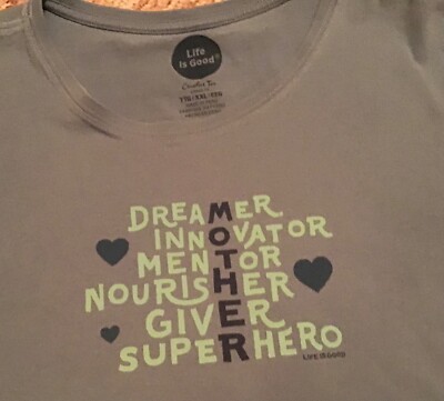 THREE  Life is Good XXL womens Tee-shirts for the price of one.