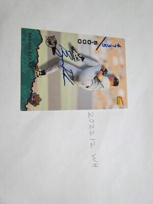 1995 Signature Rookies Bryan Rekar signed Baseball Card | eBay