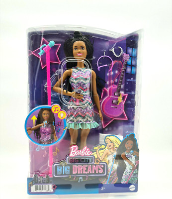 Barbie Puppe Big City Big Dreams Brooklyn Puppe Kinder Mattel Musik Leuchtet NEU