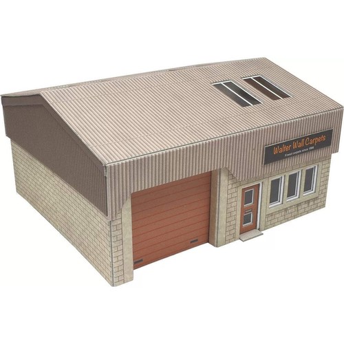 OO Gauge Building Metcalfe Card Kit Industrial Unit Model Railway H0 Scale PO285 - Picture 2 of 4