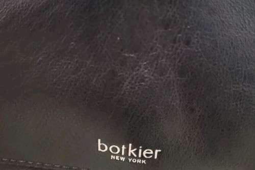 Botkier Valentina Black Leather Crossbody Bag Retails $228 - Picture 4 of 9