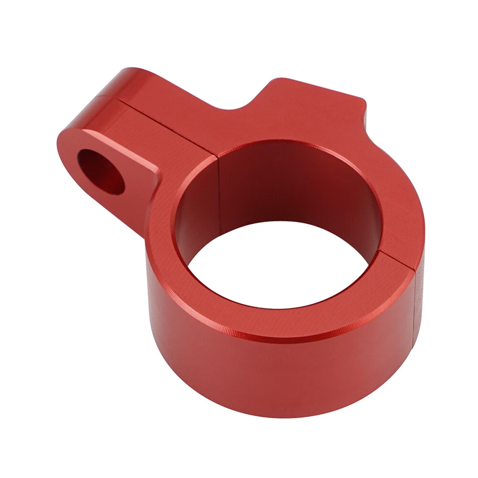 Abrazadera de línea de manguera de freno delantero 45468-KS7-830 para Honda CR125R CR250R 1989-2007 roja Foto 4 de 4