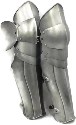 Mittelalterlich Beweglich Greaves Bein Set Cosplay Armor Leicht Zu Tragen Larp
