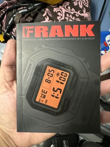 NEW VTG FRANK 151 G-SHOCK MAGAZINE BOOK CHAPTER RARE SPECIAL LIMITED EDITION  - Afbeelding 1 van 3