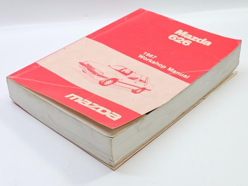 1987 Mazda 626 FACTORY Workshop Manual - 1152-10-86S - Picture 3 of 9