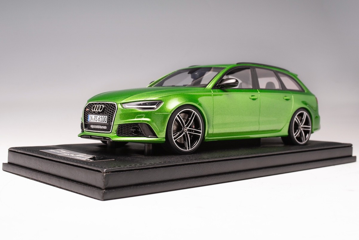 1/18 MotorHelix Audi RS6 Avant in Lime Green Limited to 66 pieces