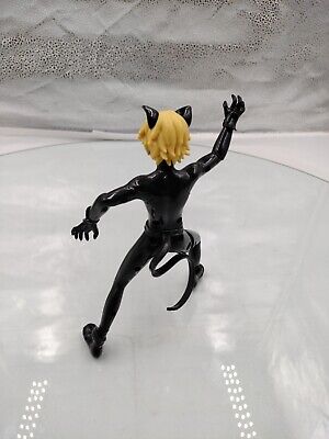 Cat Noir 7 Bandai Zag Heroes Miraculous ladybug 360 Spin Action moving  figure